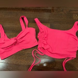 Two shein pink tops